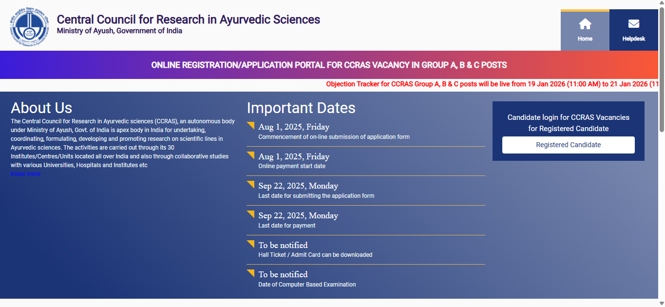 CCRAS ने जारी किए 2026 के नतीजे! अब डाउनलोड करें Group A, B, C के स्कोरकार्ड